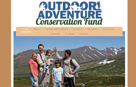 Outdoor Adventure Conservation Fund Launches Website