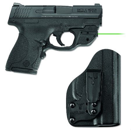 Crimson Trace LG-489GH-BT S&W Shield Laserguard w Blade Tech holster