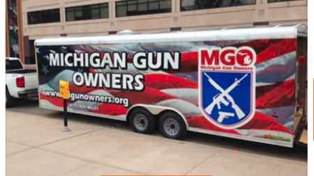 Open Carry Michigan Gun Owner Truck Keyed at Capitol