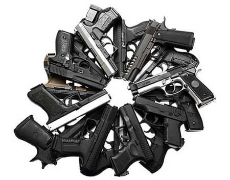 Pile of Hand Guns shutterstock_Peter Kim 41177125