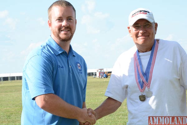 The CMP provides gold, silver and bronze achievement medals with neck ribbons for presentation to National Match competitors who equal or exceed Achievement Award Scores. Awards will also be given to the High Junior, High Senior, High Woman and Overall winners in each of the three Rimfire class competitions.