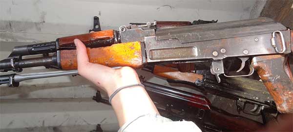 AK Rifle Left Side