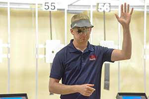 Will Brown, 24, earned the air pistol slot after defeating 2008 and 2012 Olympian Jason Turner in Day 3’s finals. This was Brown’s second Olympic Trials – earning an alternate position in 2012.