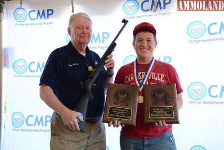 At the 2015 Eastern Games in North Carolina, Sam made history by becoming the first and only person in the existence of the Rimfire Sporter Match to ever fire a perfect 600 score. He was awarded by the creator of the Rimfire Sporter Match, DCM Emeritus, Gary Anderson.