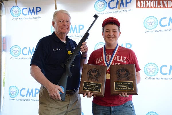 At the 2015 Eastern Games in North Carolina, Sam made history by becoming the first and only person in the existence of the Rimfire Sporter Match to ever fire a perfect 600 score. He was awarded by the creator of the Rimfire Sporter Match, DCM Emeritus, Gary Anderson.