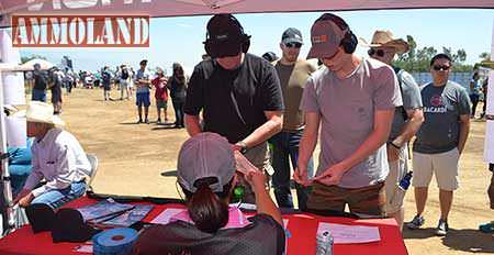 Hundreds of curious event attendees enjoyed the 3-Gun Nation Experience. 