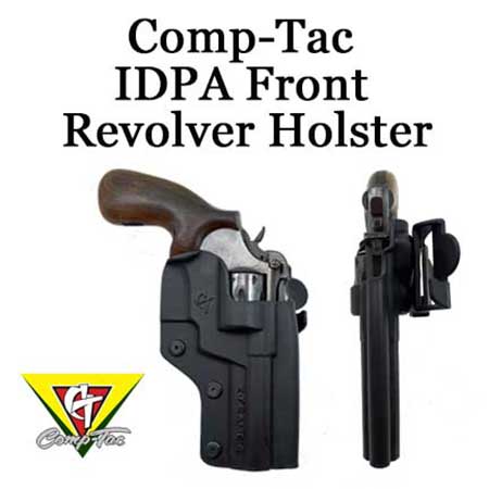 The IDPA Front is a higher cut creating a longer draw stroke and is legal for use in IDPA competition and an excellent choice for concealed carry or everyday range use.