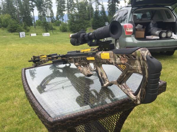 The Southern Crossbow Revolt 370 drove tacks on the range.