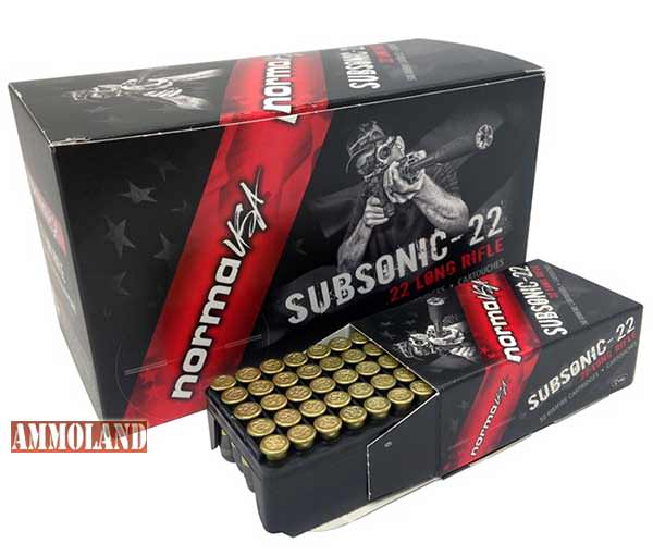 Norma 22 Long Rifle Subsonic 40Gr Lead HP