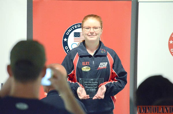 Lydia Paterson secured the women’s air pistol slot by more than 20 points. Paterson will be the only women’s air pistol representative in Rio.