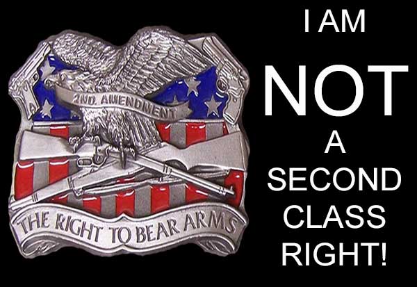 Second Amendment Not a Second Class Right