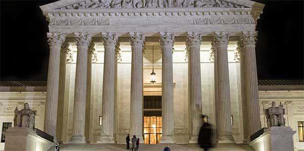 Supreme Court Front Steps