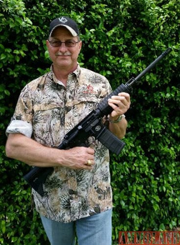 Last month VO supporter David Wade won an FNH AR 15