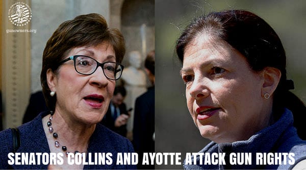 Senators Collins and Ayotte Attack Gun Rights