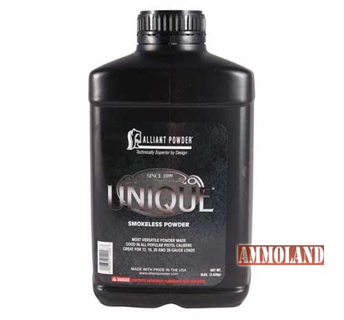 Alliant Powder Unique Smokeless Powder 8lb Keg