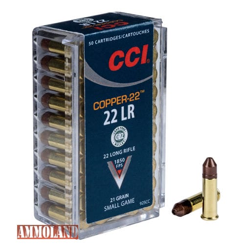 CCI Ammunition Introduces - Copper-22