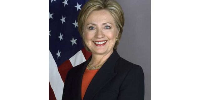 Hillary Clinton, U.S. Department of State official Headshot