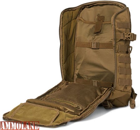 Cannae Pro Gear - Tan Legion Day Pack Open