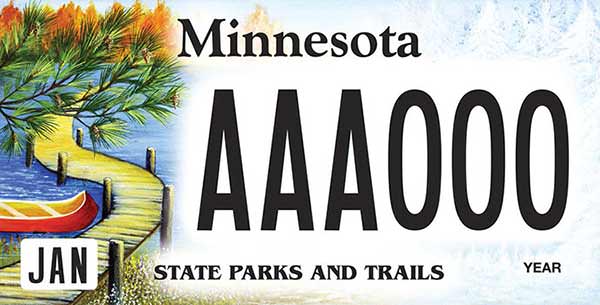Voters choose new parks and trails license plate