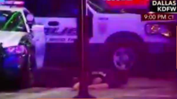 Police shot during BLM protest Police shot during BLM protest