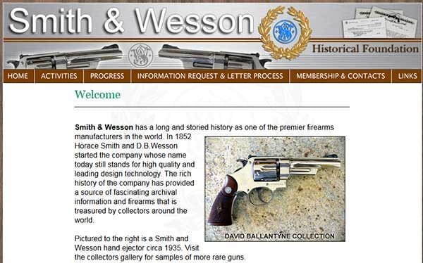 Smith & Wesson Expands Relationship with Smith & Wesson Historical Foundation Increases Opportunities to Preserve & Display Smith & Wesson History