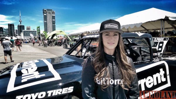 Sara Price has Great Success in Stadium SUPER Trucks Debut