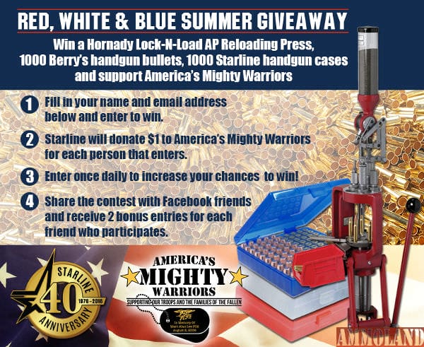 Starline Kicks off Red, White and Blue Summer Giveaway to Support Americaâ€™s Mighty Warriors