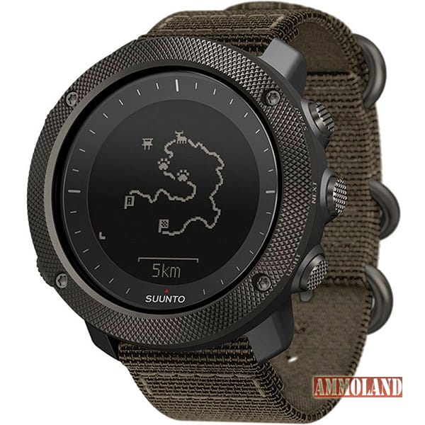 Suunto Traverse Alpha GPS Watch in Foliage Green