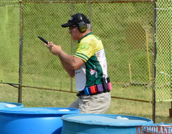 Comp-Tac's Gordon Carrell at USPSA TX Open Championship