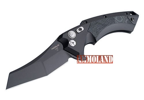 Hogue X5, 4” Wharncliffe, Aluminum Frame, G-Mascus Black (Part No. 34549)