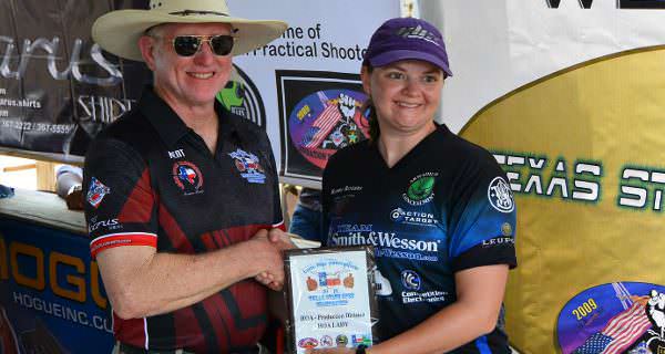 Comp-Tac's Randi Rogers Wins Production Lady at the 2016 USPSA TX State Championship