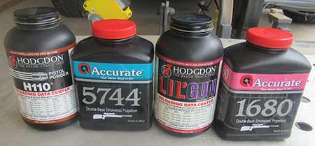 These are some of the best slow burning powders for magnum handguns & heavy loads