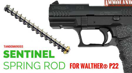 Sentinel Captured Spring Guide Rod for the Walther P22