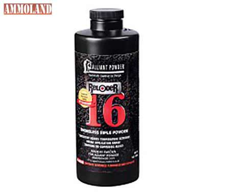 Increase Accuracy with New Alliant Powder Reloder 16 Rifle Powder