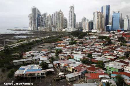 Boca la Caja next to the business district of Panama City, Panama. (Carlos Jasso/Reuters)