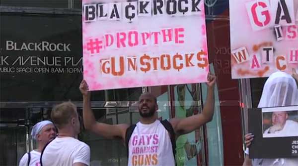 Gays Against Guns BlackRock Protest