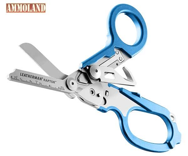 Now Available from GideonTactical: The Exclusive Blue Leatherman Raptor