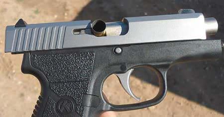 Kahr CT380 will stovepipe if fired with limp wrist.