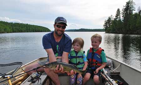 Mark Norquist in Walleye Moose Lake