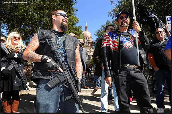 Open Carry Protest Texas