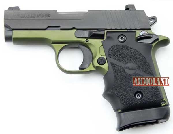 Sig Sauer P938 Pistol in Army Green