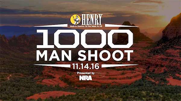 The Henry Repeating Arms 1,000 Man Shoot