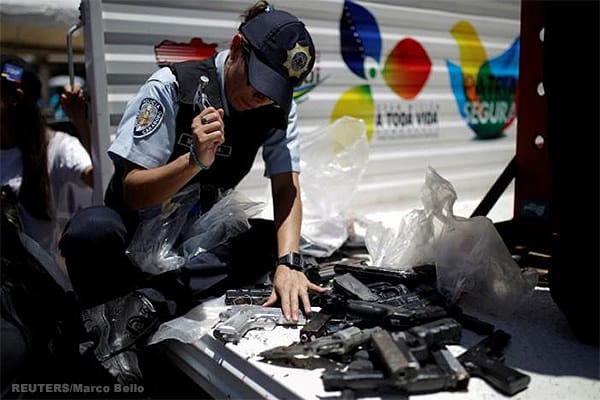 Venezuela Crushes 2,000 Guns