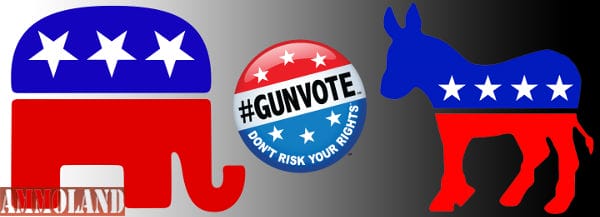 Republican - Democrat: #gunvote