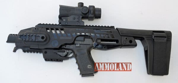 CAA’s Roni G2 with Stabilizing Brace for Glock17/19