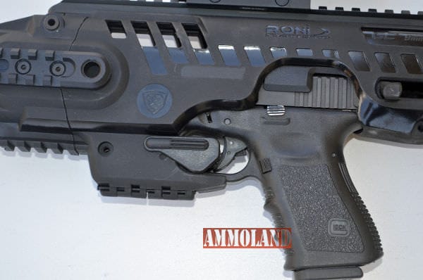 CAA’s Roni G2 with Stabilizing Brace for Glock17/19