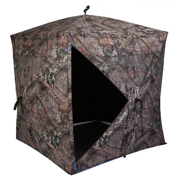 Ameristep Element Blind With NS3 Technology has tall, vertical, shoot-through windows. Ameristep Element Blind With NS3 Technology has tall, vertical, shoot-through windows.