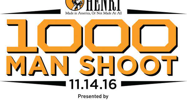 Less than one week after the 2016 Presidential election Henry Repeating Arms and the National Rifle Association will host the Henry 1000 Man Shoot to waste no time in raising funds to continue their efforts to uphold the 2ndAmendment.