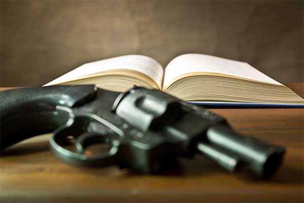 Gun and Book