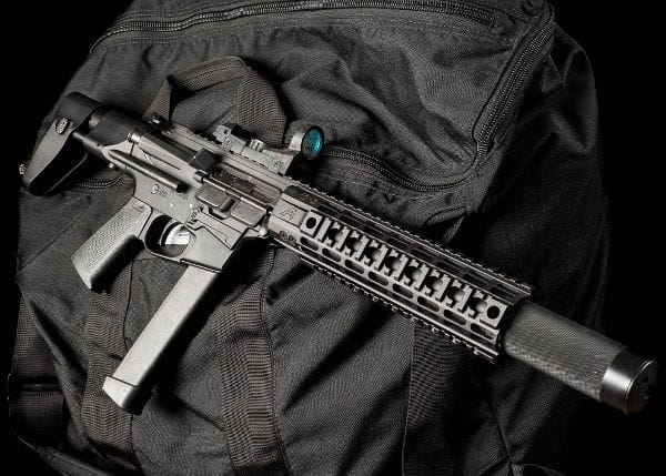 Desert Design & Development D3-9SD Suppressed Carbine : The D3-9SD can be configured to meet your needs and mission requirements with optics, rails and stocks, and since it utilizes an AR lower, you can upgrade those parts as well.